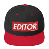 Editor Camerarigz Snapback Hat