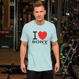 I Love Sony Camerarigz Short-Sleeve Unisex T-Shirt