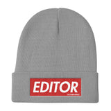 Editor Camerarigz Knit Beanie