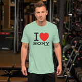 I Love Sony Camerarigz Short-Sleeve Unisex T-Shirt