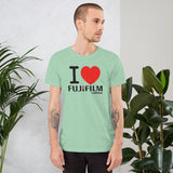 I Love Fujifilm Camerarigz Short-Sleeve Unisex T-Shirt