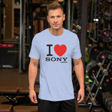 I Love Sony Camerarigz Short-Sleeve Unisex T-Shirt