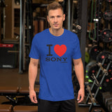 I Love Sony Camerarigz Short-Sleeve Unisex T-Shirt