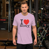 I Love Sony Camerarigz Short-Sleeve Unisex T-Shirt