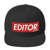 Editor Camerarigz Snapback Hat