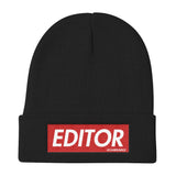 Editor Camerarigz Knit Beanie