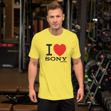 I Love Sony Camerarigz Short-Sleeve Unisex T-Shirt