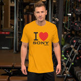 I Love Sony Camerarigz Short-Sleeve Unisex T-Shirt