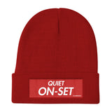 Quiet On Set Camerarigz Knit Beanie
