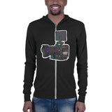 Dope Owl Camera Rigz Limited Edition Collab Unisex zip hoodie