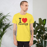 I Love Fujifilm Camerarigz Short-Sleeve Unisex T-Shirt