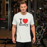I Love Sony Camerarigz Short-Sleeve Unisex T-Shirt
