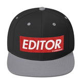Editor Camerarigz Snapback Hat